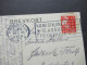 Dänemark 1928 Mi.Nr.168 EF Postkarte Kobenhavn Christiansborg Slot Set Fra Marmorbroen Nach Gladbeck Gesendet - Lettres & Documents