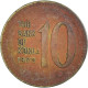 Monnaie, Corée, 10 Won, 1972 - Coreal Del Sur