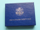 1986 S Half Dollar - STATUE Of LIBERTY Centennial - KM 212 ( See / Zie SCANS ) PR ( In Box ) ! - Jahressets