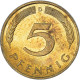 Monnaie, Allemagne, 5 Pfennig, 1990 - 5 Pfennig