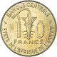 Monnaie, Communauté économique Des États De L'Afrique De L'Ouest, 10 Francs - Costa De Marfil