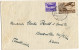 HONGRIE YT  PA N°27 Et 37 OBLITERES SUR LETTRE POUR LA FRANCE - Marcophilie