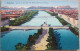 GERMANY DEUTSCHLAND MUNICH MÜNCHEN ISAR RIVER BRIDGE KARTE POSTKARTE POSTCARD ANSICHTSKARTE CARTE POSTALE CARD PC AK CP - Langen