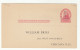 US 1920 Postal Stationery Postcard Not Posted UX33? Preprinted 230601 - 1901-20