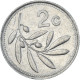 Monnaie, Malte, 2 Cents, 1993 - Malta