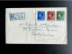 GREAT BRITAIN 1936 REGISTERED FDC EDINBURGH TO PORTOBELLO 01-09-1936 GROOT BRITTANNIE - Storia Postale