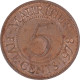 Monnaie, Maurice, 5 Cents, 1978 - Maurice