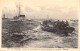 BELGIQUE - Ostende - Canot De Sauvetage En Action Pendant La Tempête - Carte Postale Ancienne - Oostende