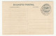 Brazil Exposicao Nacional 1908 Illustrated Postal Stationey Postcard Postmarked 1906 Not Posted B230601 - Entiers Postaux