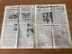 CORRIERE DELLA SERA L'UOMO è SULLA LUNA 21 LUGLIO 1969 ORIGINALE(STRAPPATO). - First Editions