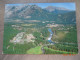 AERIAL VIEW OF BANFF SPRINGS    HOTEL AND BOW FALLS - Lake Louise