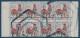 Coq De DECARIS N°1331** 0.25c Bloc De 8 Des Feuilles De Carnets Piquage à Cheval+ Annulations Hexagonales Des Rebuts TTB - 1962-1965 Cock Of Decaris