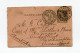 !!! NOUVELLE CALEDONIE, CACHET DE NOUMEA DE 1892 SUR ENTIER POSTAL DES COLONIES GENERALES POUR L'AUSTRALIE - Storia Postale