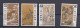 Taiwan 1969 , Anciennes Peintures Chinoises, Musée Du Palais , Serie Complète Neufs 599 à 602. Voir Scan Recto Verso  - Ungebraucht