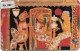 Sri Lanka - Metrocard (Chip) - Temple Mural 2 (With Sticker On Both Sides), SC7, 100Rs, Used - Sri Lanka (Ceilán)