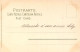 Illustration Signée F W HAYES - Cerf Et Sa Femelle Au Bord De L'eau - Carte Postale Ancienne - Autres & Non Classés