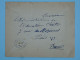 C ETAB. OCEANIE  BELLE LETTRE  RARE RECOM. 1910 PAPEETE  A PARIS FRANCE+BANDES DE TP +RARE AFFR SPECTACULAIRE +++ - Cartas & Documentos