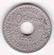 Protectorat Français 10 Centimes 1920 , Bronze Nickel, Lec# 110 - Tunesien