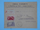 C ETAB. OCEANIE  BELLE LETTRE  1939 PETIT BUREAU DE RATAIEA A AMELIE LES BAINS FRANCE REDISTRIBUéE +AFF. PLAISANT+++ - Storia Postale