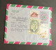 (2 R 34) Letter Posted From Pakistan To USA (Los Angeles)  1963 ? - Pakistan