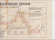 CHILE Early 1900s "PACIFIC STEAM NAVIGATION COMPANY" Large TRANSPORT MAP Cordillera De Los ANDES ( Andes Mountains ) - Monde