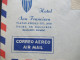 Delcampe - Spanien 1963 Marke Mit Leerfeld Umschlag Hotel San Francisco Playas Arenal Palma De Mallorca Nach Detmold Gesendet - Covers & Documents