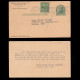 US.One Cent Jefferson Postal Card Postmarked 1949 - 1941-60