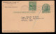 US.One Cent Jefferson Postal Card Postmarked 1949 - 1941-60