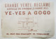 TRACT PUBLICITAIRE - FRANCE - BILLET 100 FRANCS CORNEILLE  ANNEE 60/70 - GRANDE VENTE RECLAME "YE-YES A GOGO" - TOULOUSE - Fiktive & Specimen