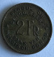 Belgian Congo 2 Francs 1947 - 1945-1951: Regentschaft