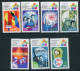 DDR / E. GERMANY 1973 Youth And Student Festival (7 + Block) MNH / **.  Michel 1829-30, 1862-66, Block 38 - Neufs