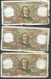 Collection De 9 Billets Tous Pays, Dont 4 Corneilles, Tous états , Beau à Très Defectueux   - Laura 103 Aa - 100 F 1964-1979 ''Corneille''