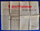 Giornale "IL PARTIGIANO" Del 2 Ottobre 1944 - Guerre 1939-45