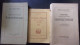 LOT DE 3 OUVRAGES SUR RADIESTHESIE SOURCES SOUCIER HENRY DE FRANCE RENE LACROIX   A L HENRI BAGUETTE PENDULE MERMET - Esoterismo