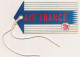 AIR FRANCE, Luggage Tag. Luggage Label - Étiquettes à Bagages