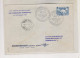 GREENLAND 1954 First Flight Cover SDR. STROMFJORD- KOBENHAVN - Lettres & Documents