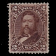 HAWAII Stamp.Kalakaua.1875.2c.brown.SCOTT 35.MNG - Hawaï