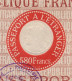 FRANCE - Passeport à L' Etranger - 580 Francs - 1952 - Zonder Classificatie
