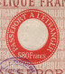 FRANCE - Passeport à L' Etranger - 580 Francs - 1952 - Unclassified