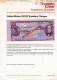 USA 1000 DOLLARS SPECIMEN THOMAS COOK TRAVELERS CHEQUE 1978-1979 "free Shipping Via Registered Air Mail" - Unidentified