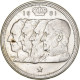 Monnaie, Belgique, 100 Francs, 100 Frank, 1951, TTB+, Argent, KM:139.1 - 100 Francs