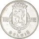 Monnaie, Belgique, 100 Francs, 100 Frank, 1951, TTB+, Argent, KM:139.1 - 100 Franc