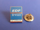 Pin's EDF GDF - Electricité De France En Lorraine - Numéroté 1245 (NA9) - EDF GDF