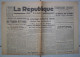 JOURNAL LA REPUBLIQUE DU CENTRE - MERCREDI 23 AVRIL 1941  -  COMPLET Sans DECHIRURE - - Allgemeine Literatur