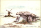 44 - SAINT LYPHARD - Carte Illustrée Par Robert LEPINE - Dolmen De Kerbour, Aquarelle, Moulin à Vent - Saint-Lyphard