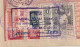 Delcampe - FRANCE / MAROC - Passeport 500 Francs 1948/1957 - Vannes, Renouvelé à Khénifra - Nombreux Visas Et Fiscaux Espagnols - Zonder Classificatie