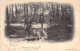 CHASSE - Forêt De Fontainebleau - Départ Pour La Mise à La Voie - Carte Postale Ancienne - Jagd