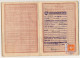 Delcampe - FRANCE - Passeport 60 Francs 1946/1949 - Vichy, Renouvelé Id. Timbre Fiscal 500 Francs + Visa Suisse / Fiscal - Unclassified