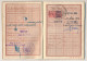 Delcampe - FRANCE - Passeport 500 Francs 1949/1956 - Metz, Renouvelé Id. Timbre Fiscal 1000 Francs + Visa Allemand - Zonder Classificatie