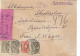 Russia USSR 1931 NARGOPOL To Stockholm Registered Cover, Avis De Reception, Local Registration Label, Ex Miskin (ai65) - Cartas & Documentos